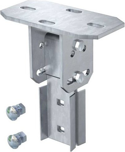 OBO Bettermann Kopfplatte aus Metall in Silber - Bild 1