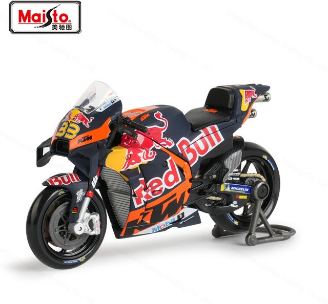 Maisto Red Bull KTM Factory Racing, Motorradmodell, 1:18, Metall, ab 3 Jahren - Bild 1