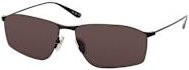 Balenciaga BB 0413S Sonnenbrille, Rechteckig, Vollrand, Metall, Herren, black, grey - Bild 1