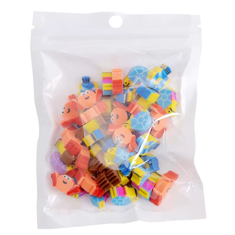 Kreativer Cartoon Mini Radiergummi in Multicolor für Schüler und Studenten - Bild 2