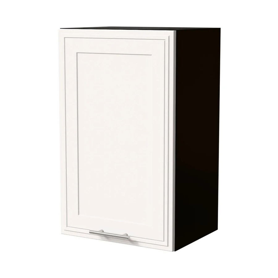Feldmann-Wohnen Hängeschrank Salo W2/45 in Schwarz und Weiß Matt mit Kassettenoptik, B/T/H: 45 x 32,5 x 72 cm - Bild 2