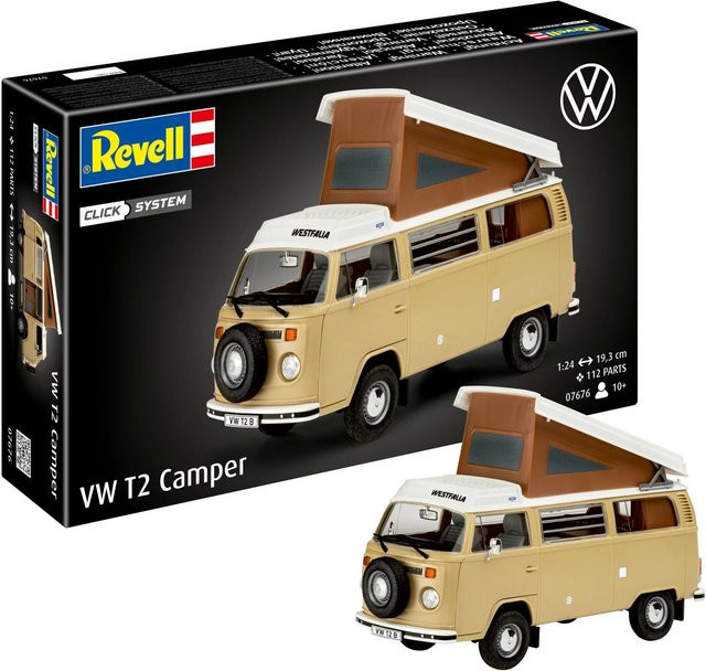 Revell VW T2 Camper, Modellbus, 1:24, ab 10 Jahren - Bild 3
