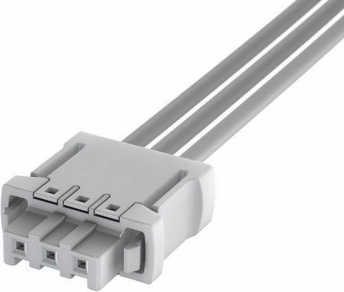 HARTING Leiterplattensteckverbinder 14310313101160 aus Messing in Grau mit 1 Reihe - Bild 1