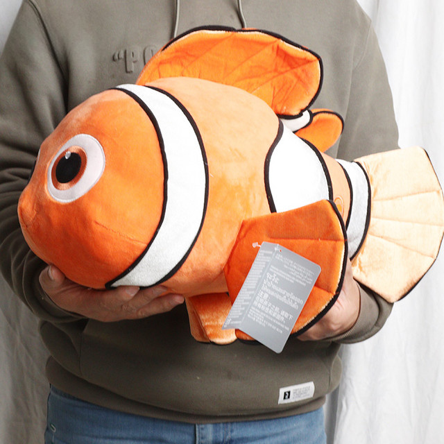 Bandai Nemo Fisch Plüschtier, Disney, 50cm, Orange, Bunt/Mehrfarbig - Bild 1