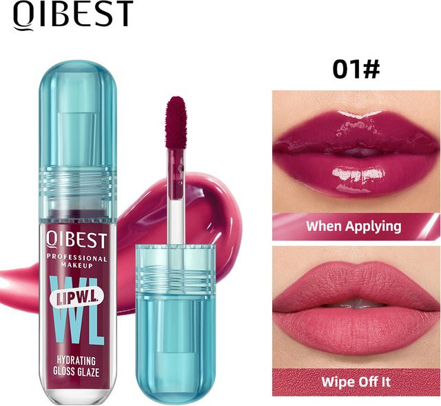 QIBEST Lip Glaze Lip Gloss Öl, Unisex - Bild 1