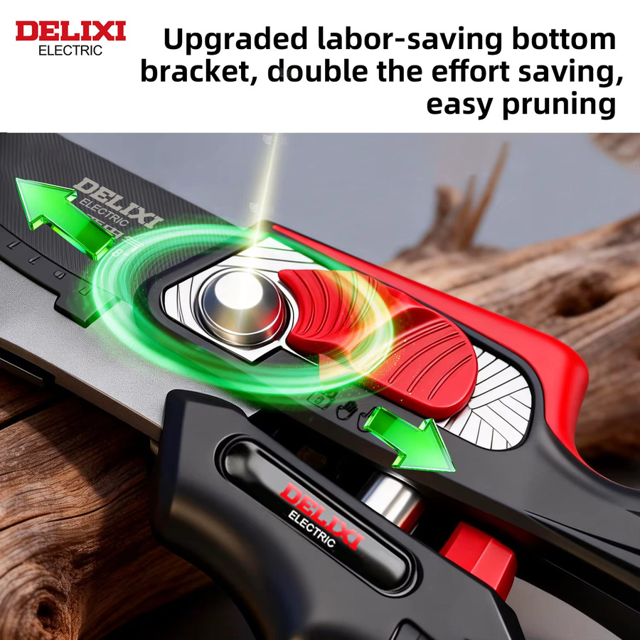 DELIXI ELECTRIC Bypass-Gartenschere 9 Zoll für professionelle Gartenarbeit - Bild 4