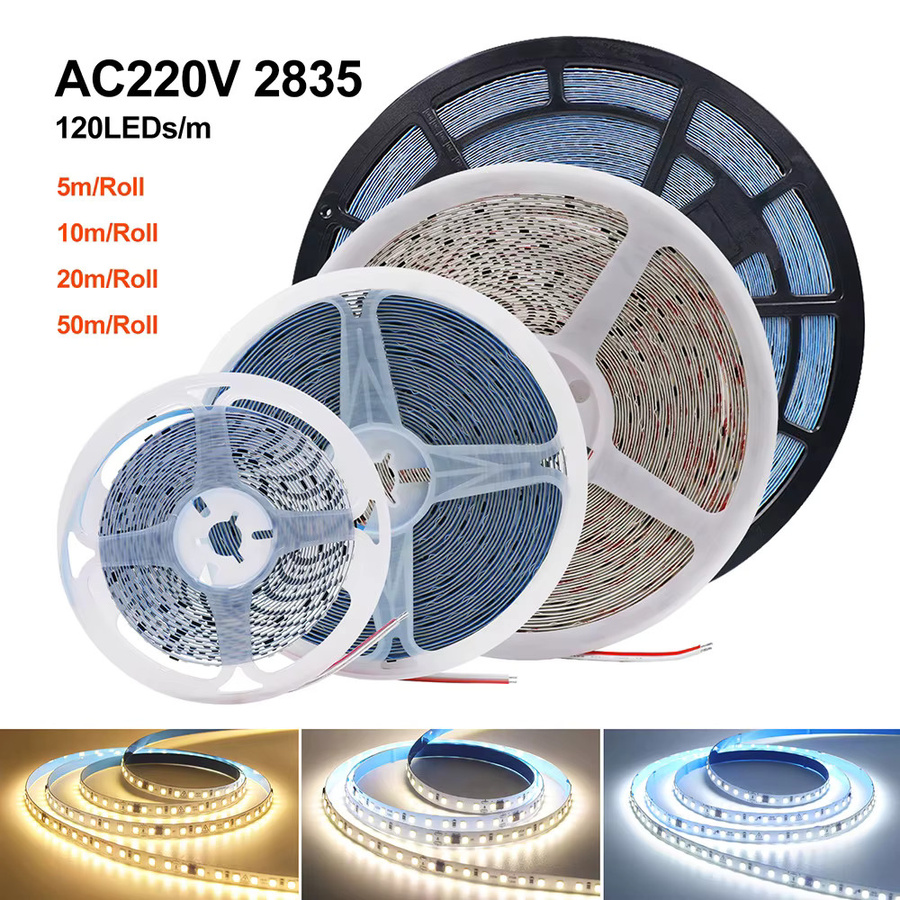 Wasserdichter LED-Streifen von RAZEND mit 9 Farben und IP44 Schutz, flexibles LED-Band mit 120 LEDs pro Meter für deine Wohnkultur - Bild 4