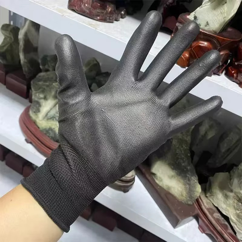 Rutschfeste Nylon-Arbeitshandschuhe mit PU-Beschichtung für Camping und Handwerk - Bild 3