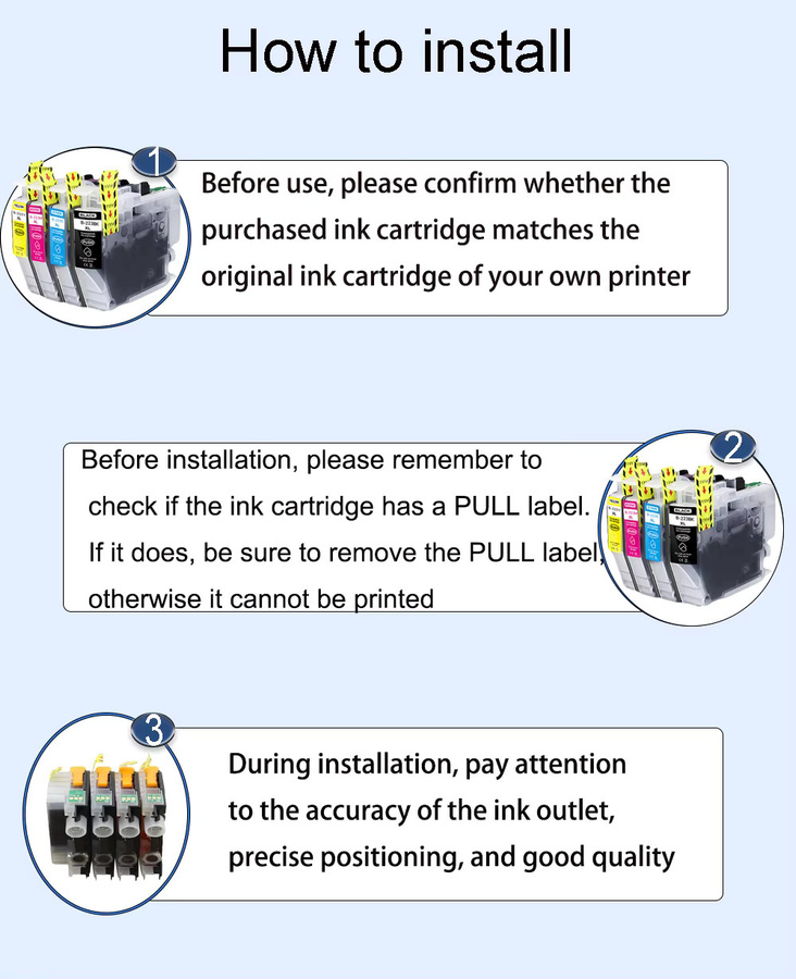 Brother kompatible Tintenpatrone LC223XL Multicolor für Drucker DCP-J562DW J4120DW MFC-J480DW J680DW J880DW J4620DW J5720DW - Bild 2