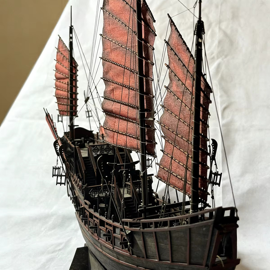 AT 99 MODEL Königin Elizabeth Segelschiff-Montagemodell, 1:96, statischer Modellbausatz - Bild 4