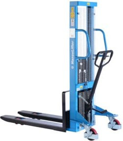 HanseLifter Hochhubwagen SDJ1012 in Blau mit einer Tragfähigkeit von 1000 kg und einer Hubhöhe von 1200 mm - Bild 1