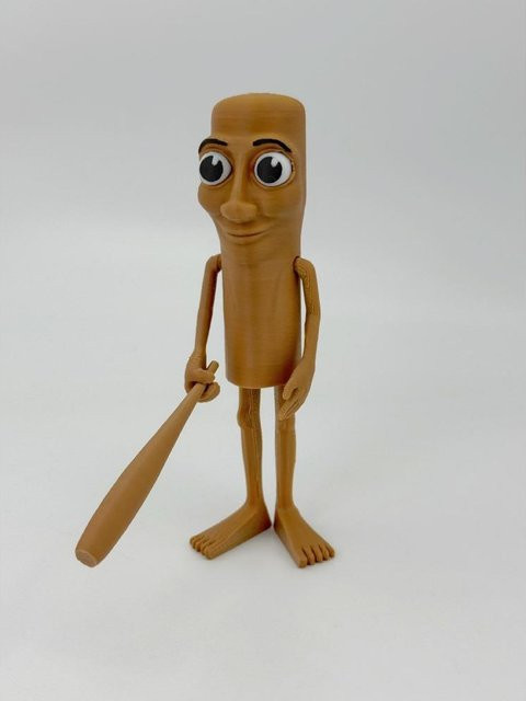 Tung Tung Tung Sahur Tralalero Tralala Hai Figur, rosa, ab 14 Jahren - Bild 1