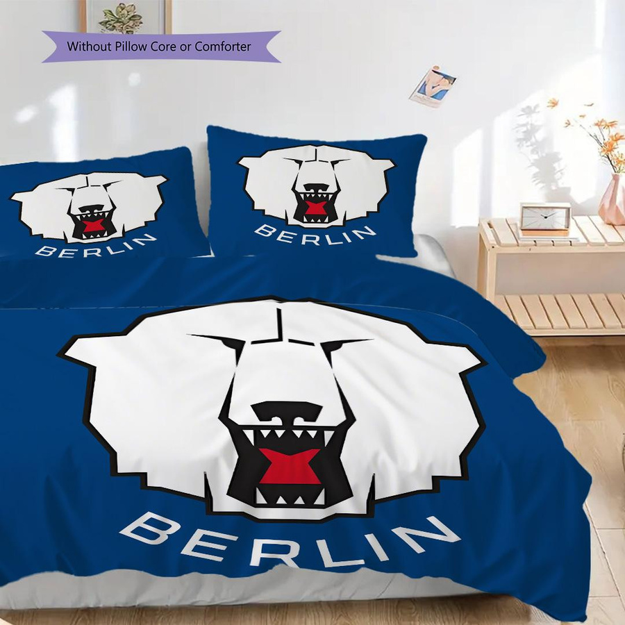 Manus Home Bettwäsche Set Eisbären Berlin mit Bettbezug und 2 Kissenbezügen, B/H: 155 x 200 cm - Bild 3