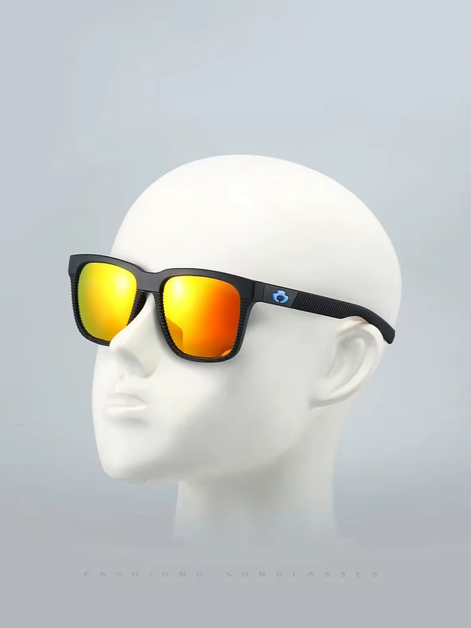 Karos Sonnenbrille, Vollrand, Kunststoff, Schwarz, Unisex, polarisiert - Bild 4