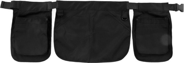 OutsideWorld Taillenschürze mit Mehrfachtaschen und Reißverschluss in Schwarz aus Polyester - Bild 1