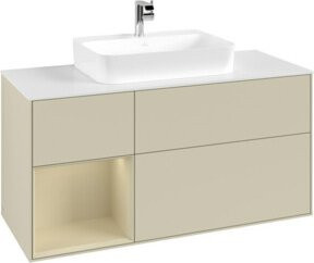 V&B Waschtischunterschrank Finion in Matt, Breite: 120 cm, Tiefe: 50,1 cm, Höhe: 50,1 cm - Bild 1