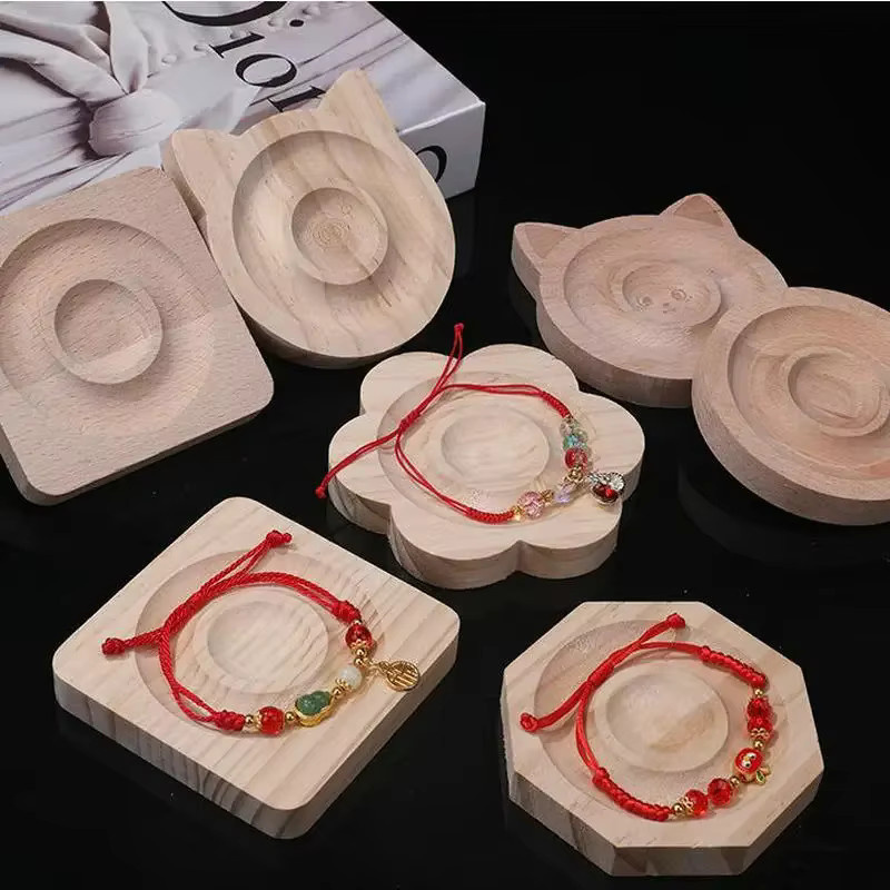 QIAO Schmuck Design Board, Holz, Werkzeug für Armband und Halskette - Bild 3