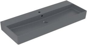 Villeroy & Boch Waschtisch Memento 2.0 in Grau, Keramik, rechteckig, mit Überlauf, B/T: 120 x 47 cm - Bild 1