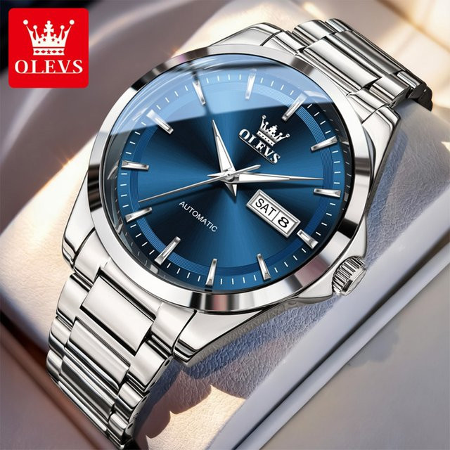 OLEVS Armbanduhr, Automatik, Edelstahl, Herren - Bild 1