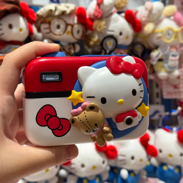 Sanrio Retro Kamera Serie Blind Box Sammelfiguren Multicolor - Bild 1