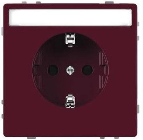 Merten Steckdose System Design in Rubin-Rot MEG2302-6006 - Bild 1