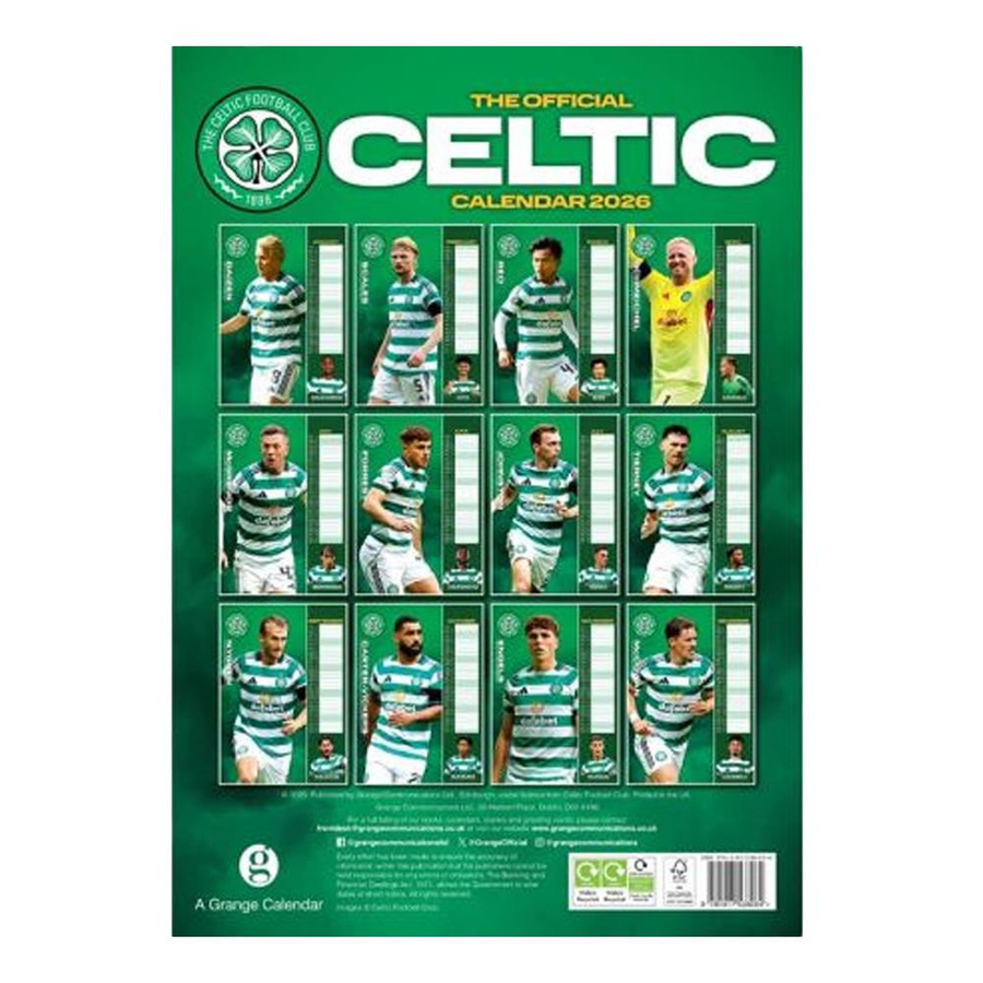 Celtic FC Wandkalender A3 in Grün - Bild 2