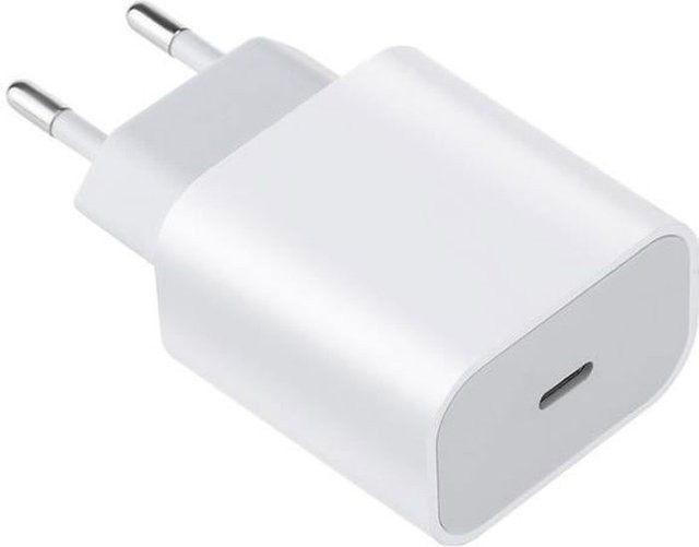 EF Connect 18W USB-C Schnellladegerät Netzteil in Weiß - Bild 1