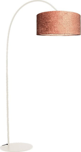 Masterlight Arch L 183 Stehleuchte in Perlweiß und Pink mit Stoffelementen - Bild 1