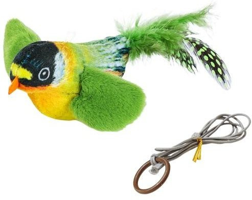 Oudun Zwitschernder Vogel, Katzenspielzeug, Plüschvogelspielzeug - Bild 1