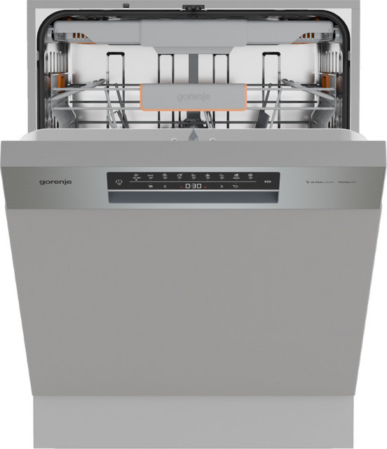 Bosch Einbau-Geschirrspüler GI663A97X voll integriert mit Aquastop und automatischem Türöffnen, Breite: 60 cm, Farbe: Grau - Bild 1
