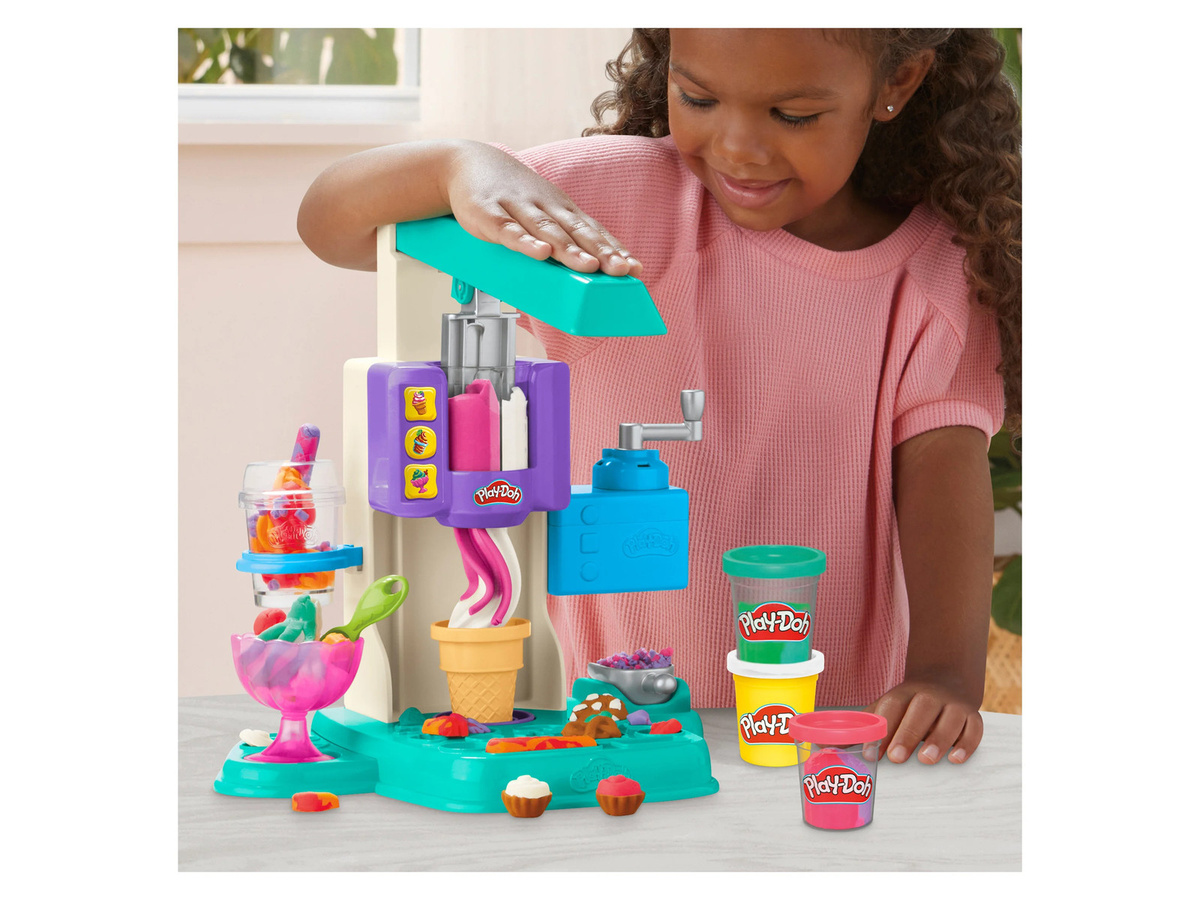 Play-Doh Regenbogen Eismaschine Knete Spieleset - Bild 2