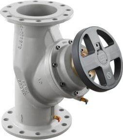 Oventrop Strv. Hydrocontrol VFN DN 200, PN 25, Flanschanschl., SG, Grau - Bild 1