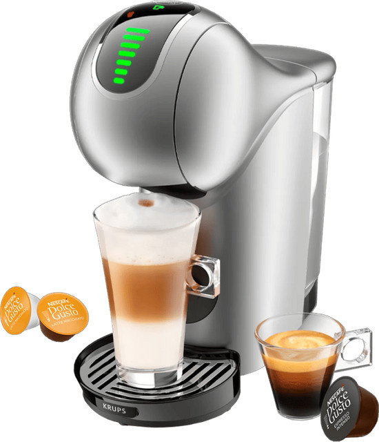 Krups Dolce Gusto Genio S Touch Kapselkaffeemaschine in Silber mit Touch-Display - Bild 1
