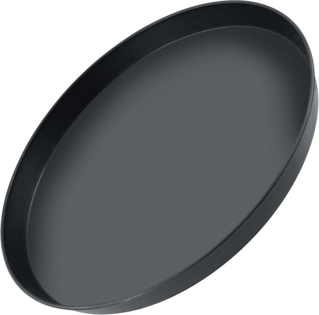 FMprofessional Pizzablech rund, Schwarz, Durchmesser: 26 cm - Bild 1