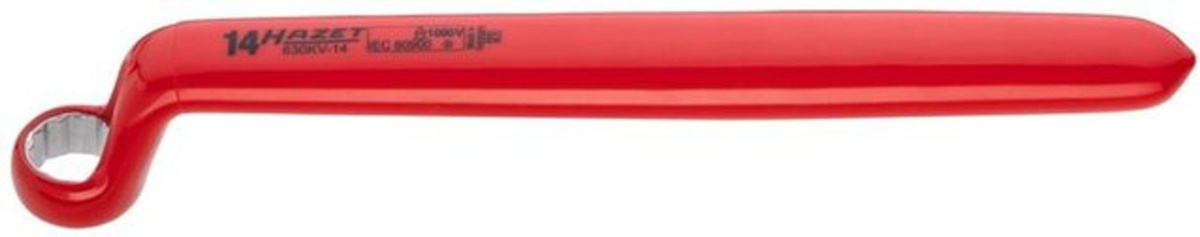 Hazet Einringschlüssel Schlüsselweite 14mm rot - Bild 2