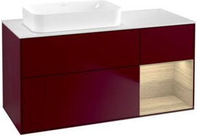 V&B Waschtischunterschrank Finion in Oak Veneer, Peony Matt, B: 120 cm, T: 60 cm - Bild 1