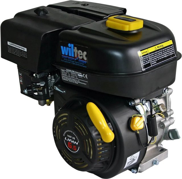 Lifan 168 Benzinmotor 196 ccm mit Handstart in Schwarz - Bild 1