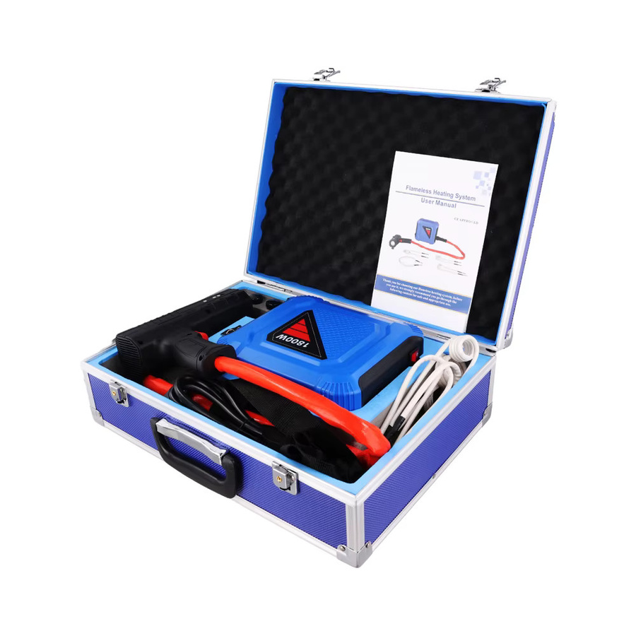 Podofo Handgehaltenes Induktionsheizgerät-Set 1800W in Blau mit 4 Spulen zur Bolzenentfernung und für Autoreparaturen - Bild 6
