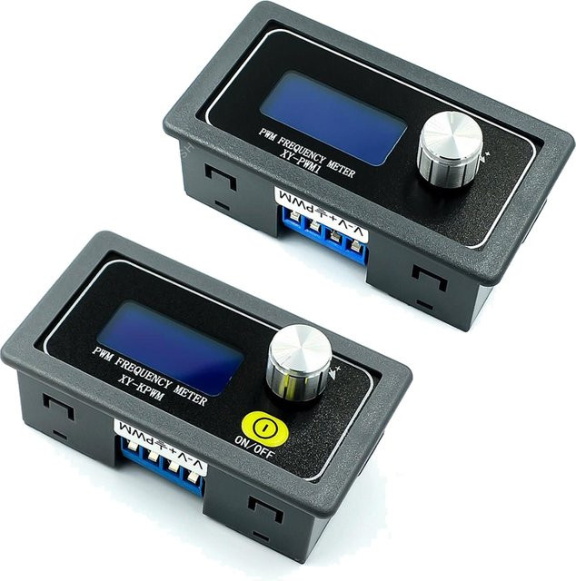 XY-PWM1 Rechteckwellen-Signalgenerator mit einstellbarer PWM-Pulsfrequenz und Einschaltzyklus von Si Tai&SH in Schwarz - Bild 1