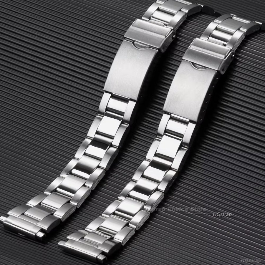 HQstrap Uhrenarmband Edelstahl, Silber, Unisex - Bild 3