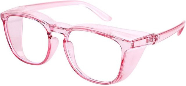 DSD1 Sicherheitsbrille mit Antibeschlag-Linse und kratzfester Optik für Damen und Herren in Violett - Bild 1