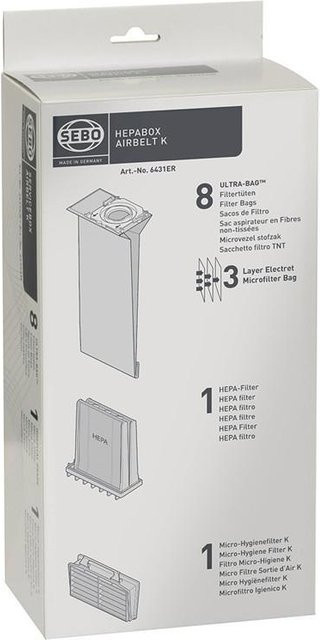 Sebo HEPA-Box für K-Geräte in Weiß - Bild 1