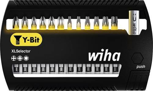 Wiha Bit-Set XLSelector 13-teilig mit Y-Bit, Phillips, Pozidriv und TORX, 50 mm, für Impact- und Schlagschrauber geeignet - Bild 1