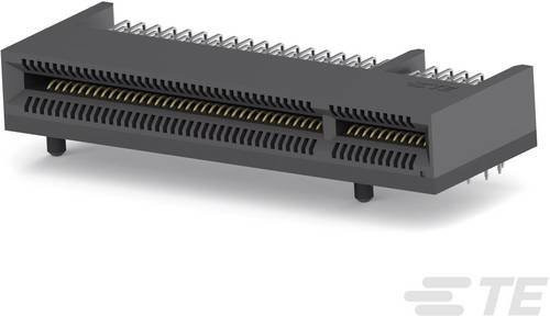 TE Connectivity Kartenmodulsockel 1-1761465-3 in Schwarz und Grau - Bild 1