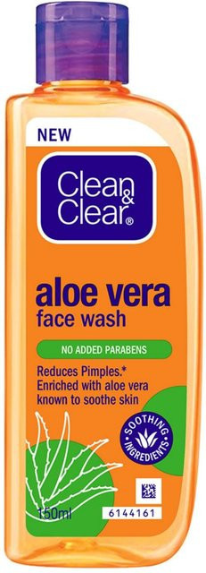 Clean & Clear Aloe Vera Gesichtswaschgel, 150 ml, normale bis fettige Haut - Bild 1