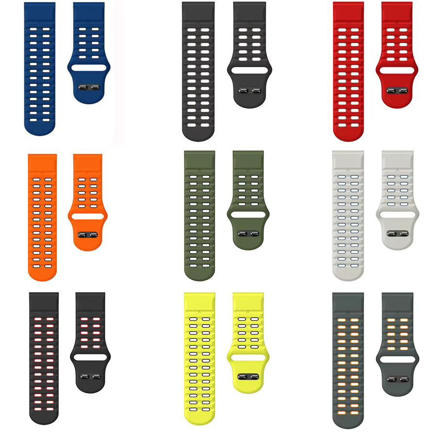 QuickFit Uhrenarmband Silikon, 26 mm, 22 mm, Unisex - Bild 3