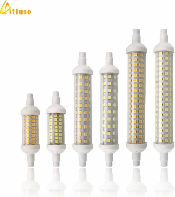 LATTUSO R7S LED Lampe Warmweiß 220V Energiesparende Mais Licht Glühbirne Ersatz für Halogen - Bild 1