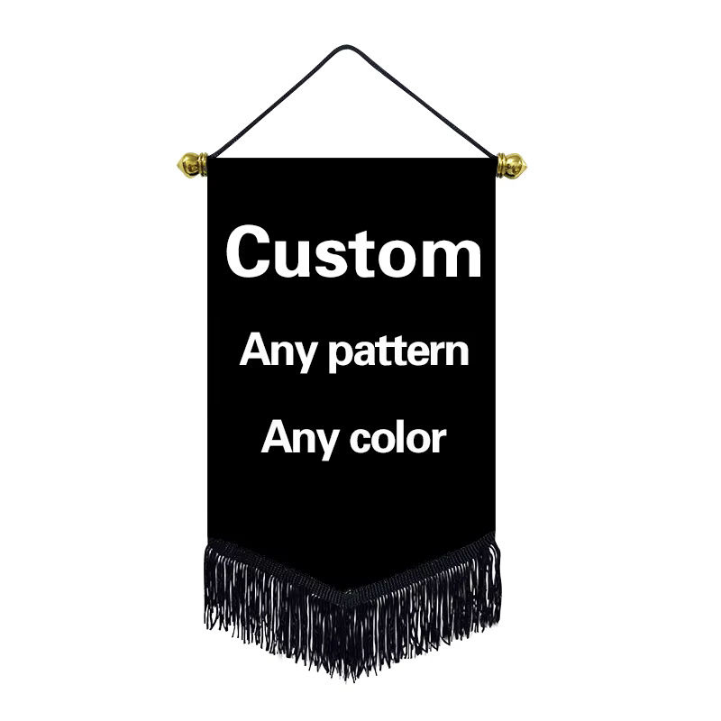 EOODLOVE Gedenkflagge Blackbeard in Schwarz mit individuellem Muster für Innen und Außen - Bild 3