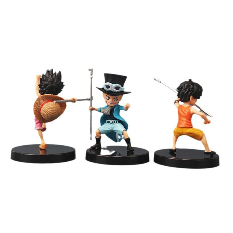 Yiran toy 1 One Piece Action-Figur PVC 3-teiliges Set - Bild 2