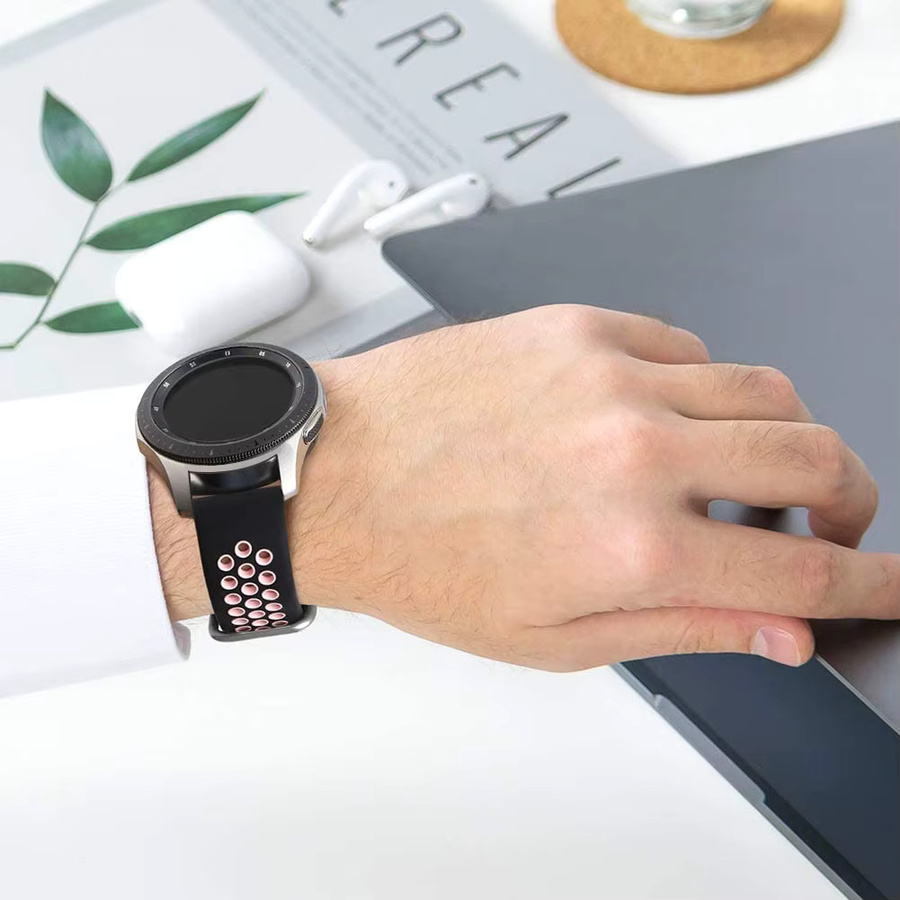 KOSPET Uhrenarmband Silikon, 22 mm, bunt, Smartwatch - Bild 5